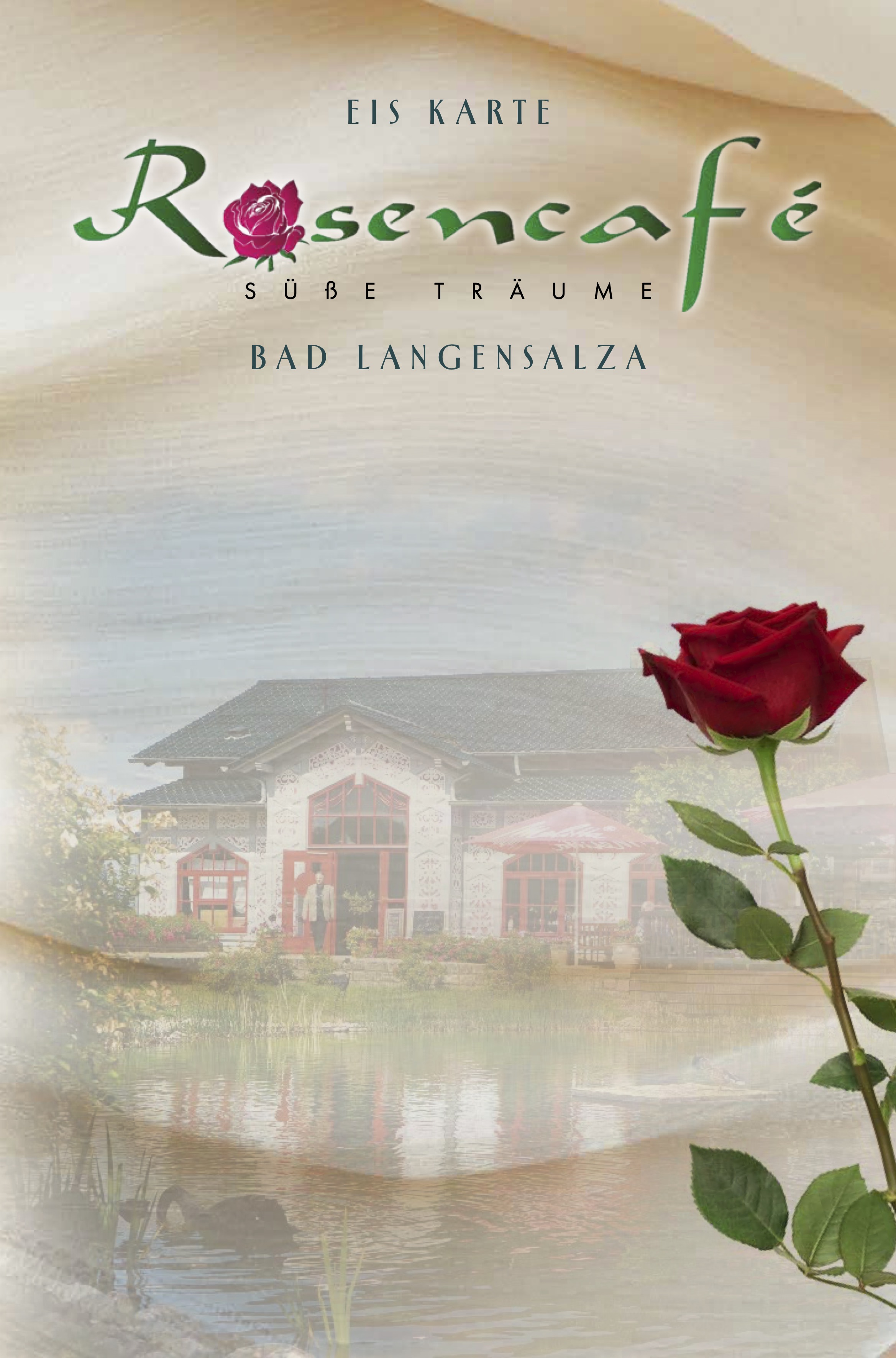 Speisekarte Rosencafe